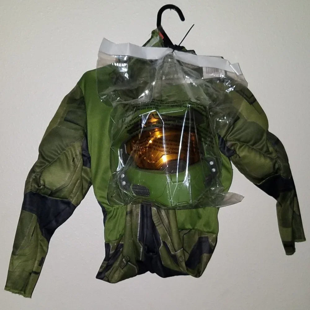 NEW Halo Infinite Master Chief Halloween Costume Small - Picture 4 of 6